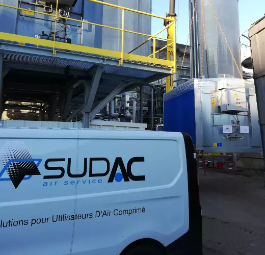 Installation de centrale d'air comprimé